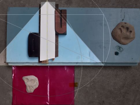 Jean-Paul Delogeau, Arch&eacute;os, composition infographique, 2021.