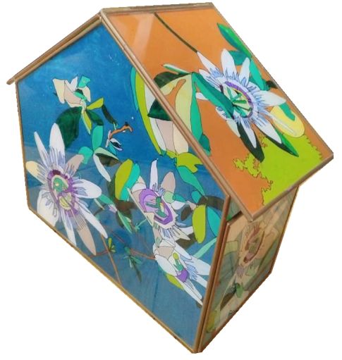 S&eacute;verine Li&egrave;vre, passiflore, 2018.