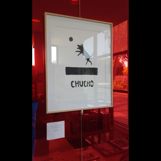 Chucho, sérigraphie sur papier - Derniers exemplaires