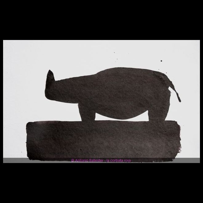 Rhino N°1 - oeuvre encadrée