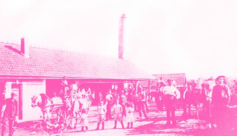 La laiterie de Massais en 1913